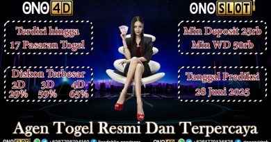 PREDIKSI TOGEL 28-06-2025 ONO4D & ONOSLOT
