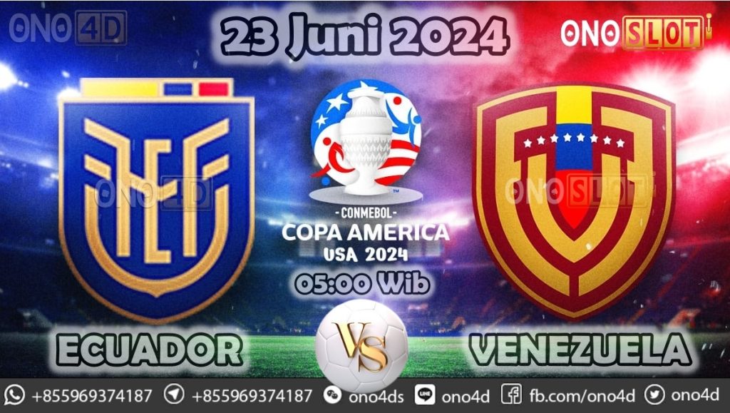 Prediksi Copa America: Ekuador vs Venezuela 23 Juni 2024